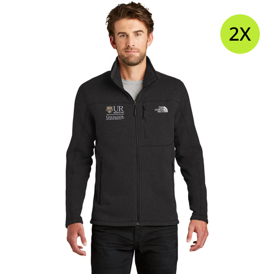 Golisano Children's Hospital NorthFace Men's Sweater Fleece Jacket - Black - 2X