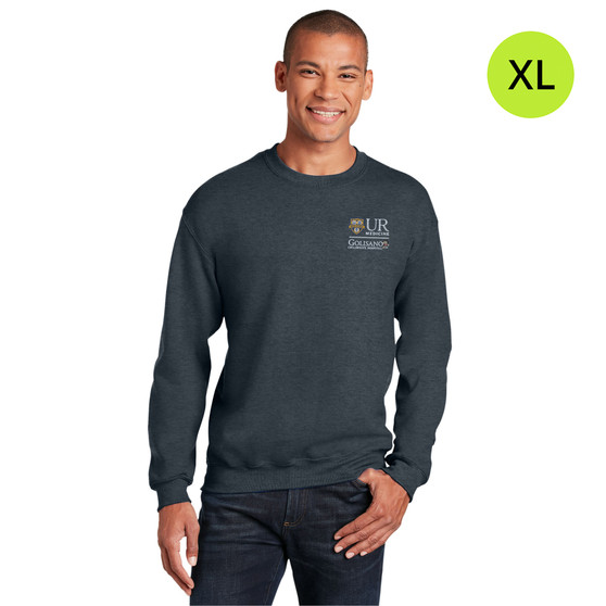 Golisano Children's Hospital Heavy Blend Crewneck Sweatshirt - Dark Heather - XL