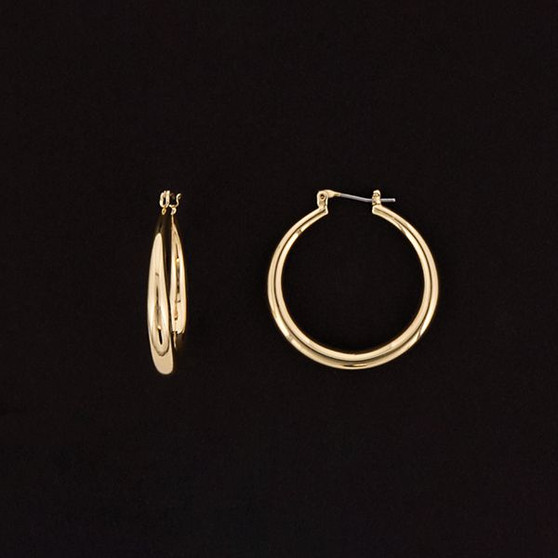 Julia Harper Gold Hoop Earrings
