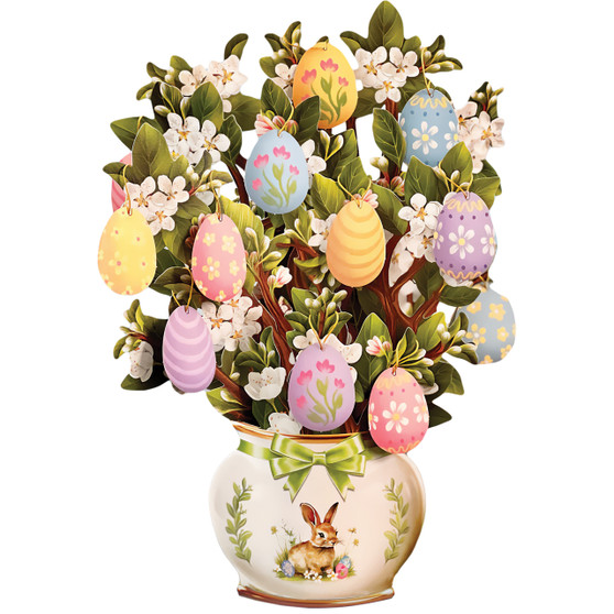 FreshCut Paper Pop-Up Easter Egg Tree