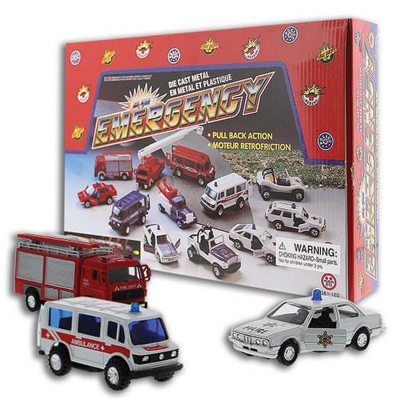 Pullback Toy Emergency Vehicles