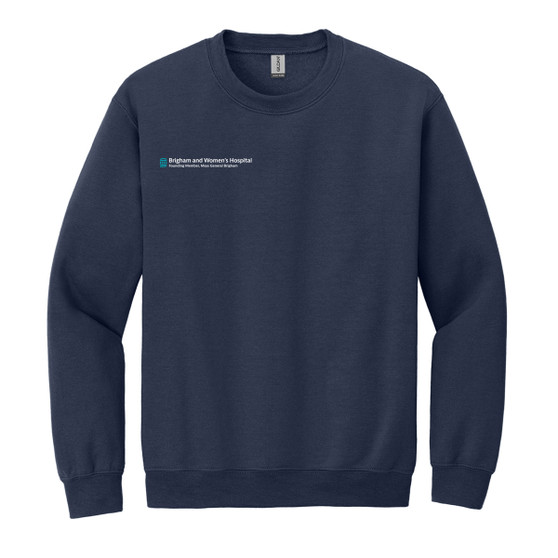 Brigham & Women's Hospital Crewneck Sweatshirt - Navy Blue - L