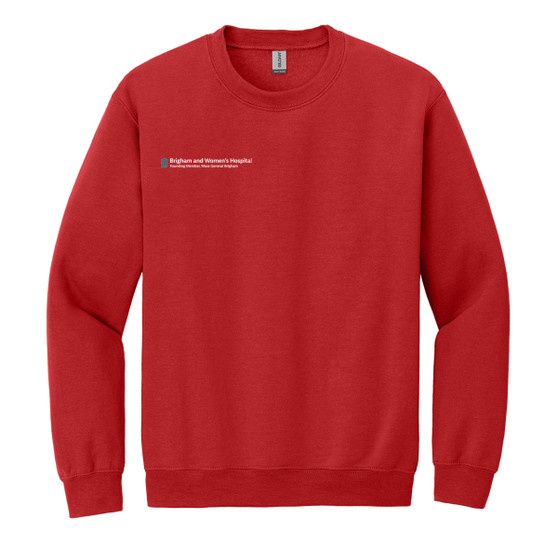 Brigham & Women's Hospital Crewneck Sweatshirt - Red - L