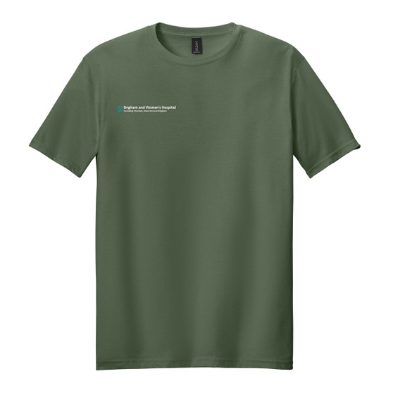 Brigham & Women's Hospital Jersey T-Shirt - Military Green - L