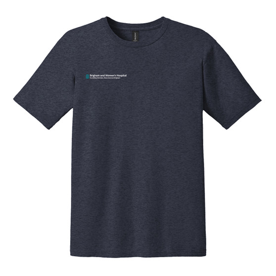 Brigham & Women's Hospital T-Shirt - Heather Navy Blue - S
