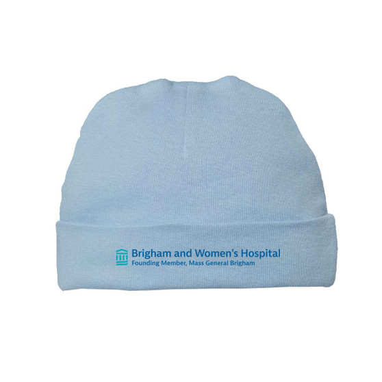 Brigham & Women's Hospital Baby Beanie Hat - Blue