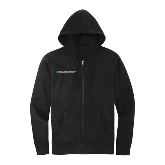 Brigham & Women's Hospital Full-Zip Hoodie - Black - M