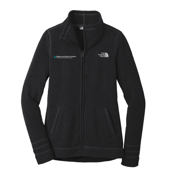 Brigham & Women's Hospital Women's North Face Sweater Fleece Jacket - L