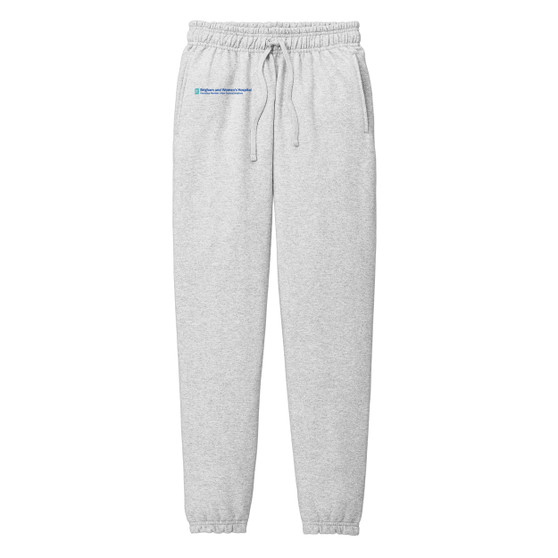 Brigham & Women's Hospital Fleece Sweatpants - Ash Gray - L