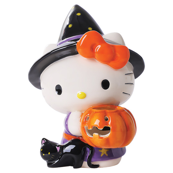 Hello Kitty Trick or Treat Witch Figurine