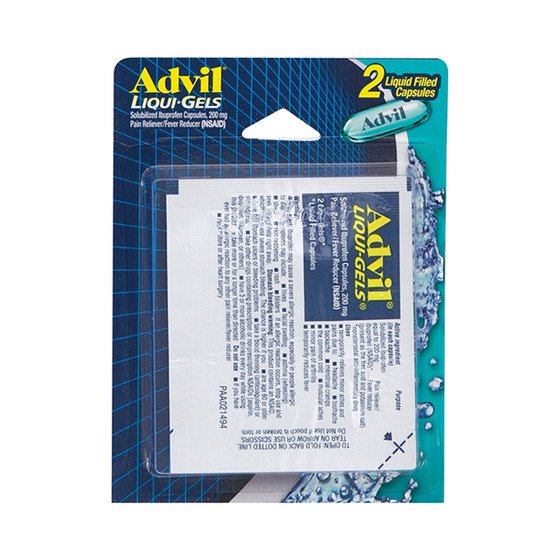 Advil Liqui-Gels Capsules - Individual Single Dose Packet