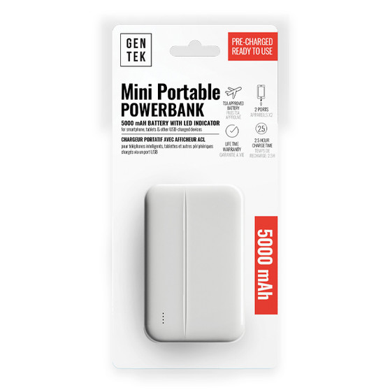 Gen Tex Rechargeable Power Bank