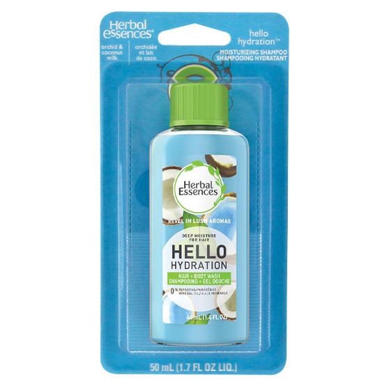 Herbal Essences Hello Hydration Travel-Size Shampoo and Body Wash