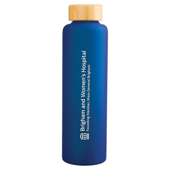 Brigham & Women's 18oz Rincon Glass Water Bottle