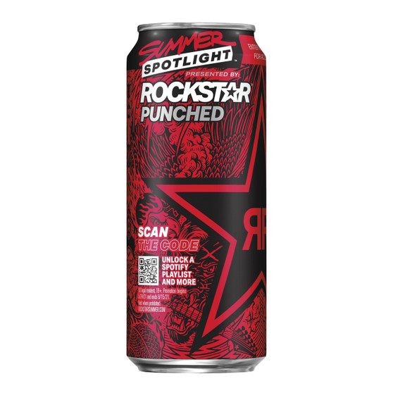 Rockstar Punched Energy Drink - Fruit Punch - 16oz Can