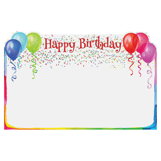 Enclosure Card - Happy Birthday