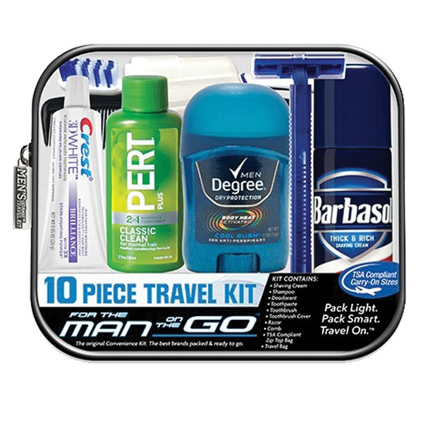 men's 10pc travel bag Mens Carry On The bag is fully padded for impact protection and features internal straps to securely hold the golf bag in place Convenience Kits Man On The