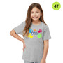 Boston Children's Hospital Logoed Handprint Toddler T-Shirt - Gray - 4T