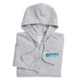 Women and Infants Hospital Logoed Full-Zip Fleece Hoodie - Heather Gray - 2X