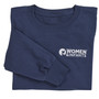 Women and Infants Hospital Logoed Long-Sleeved Shirt - Navy - 2X