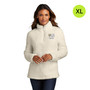 Strong Memorial Hospital Ladies Cozy Quarter Zip Fleece - Marshmallow - XL