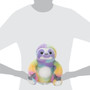 11-Inch Rainbow Sherbet Plush Sloth