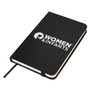 Women and Infants Hospital Logoed Journal with Band - Black