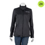 Moffitt Cancer Center Logoed Women's Fleece Jacket - Black - 2X