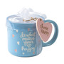Mug and Keychain Gift Set - Do What Makes Your Heart Happy