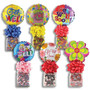 Get Well Soon Kelliloons Gift Set -  Glass Cube with Assorted Candy