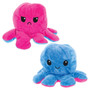 8-Inch Reversible Plush Octopus