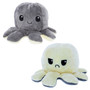 8-Inch Reversible Plush Octopus
