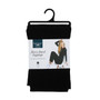 Britt's Knits Fleece-Lined Black Leggings - Medium