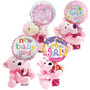 New Baby Kelliloons Gift Set - Hugger Plush and Mints - It's a Girl