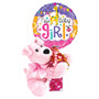 New Baby Kelliloons Gift Set - Hugger Plush and Mints - It's a Girl