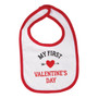 5-Piece Baby Bib and Sock Set - First Valentine's Day