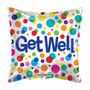 Get Well Dot Mylar Balloon