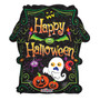 Happy Halloween House Mylar Balloon
