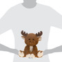 Scruffy Brown Moose Plush