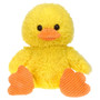 Scruffy Yellow Duck Plush