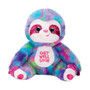 Get Well Tie-Dye Sloth Plush