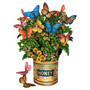 Fresh Cut Paper Flower Bouquet - Butterflies & Buttercups