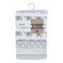 4-Piece Flannel Receiving Blankets - Blue