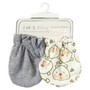 Honey Baby 2-Pack Anti-Scratch Baby Mittens - Blue