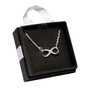 Julia Harper Infinity Necklace - Silver