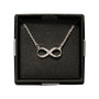 Julia Harper Infinity Necklace - Silver