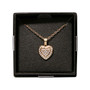 Julia Harper Heart Pendant Necklace - Gold