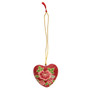 Hand-Painted Heart Ornament