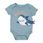 3-Piece Bodysuit & Pants Set - Whale - Wave Hello