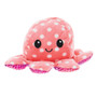 12-Inch Reversible Plush Octopus - Patterned